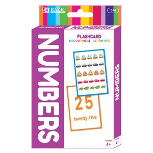 Numbers Flash Cards (36/Pack)