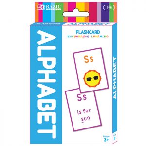 Alphabet Preschool Flash Cards (36/Pack)