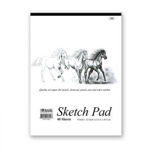 9″ X 12″ Premium Sketch Pad 40 Ct. (48/pack)
