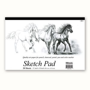 18″ X 12″ Premium Sketch Pad 20 Ct. (6/Pack)