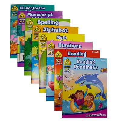 SCHOOL ZONE Assorted Workbooks (48/pack)