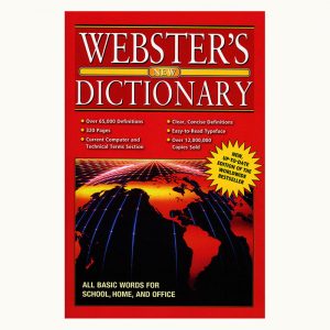 WEBSTER Jumbo 320 Pg. English-English Dictionary (48/pack)