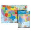 Folded U.S. Wall Map (24/Pack)