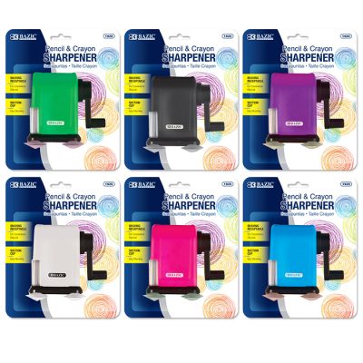 Desktop Sharpener w/ Suction Cup Base (24/pack)