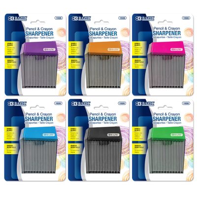 Dual Blade Square Sharpener w/ Receptacle (24/Cs)