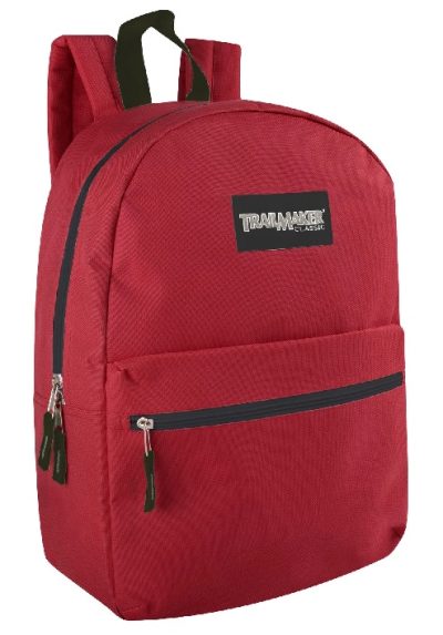Trailmaker Classic 17 inch Backpack - 12 Colors - Image 5
