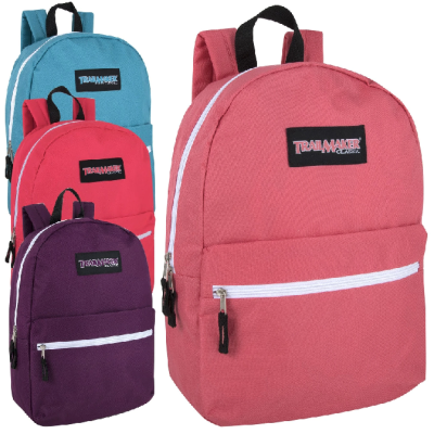 Trailmaker Classic 17 inch Backpack – Girls Assortment