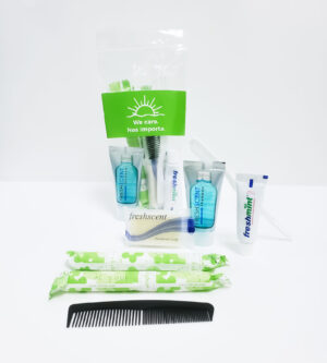 NEW Basic Female Hygiene Kit with WE CARE message – SHIPPING INCLUDED